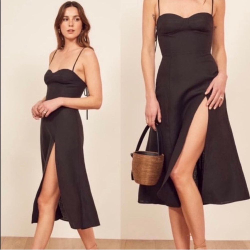 Reformation Juliette dress linen